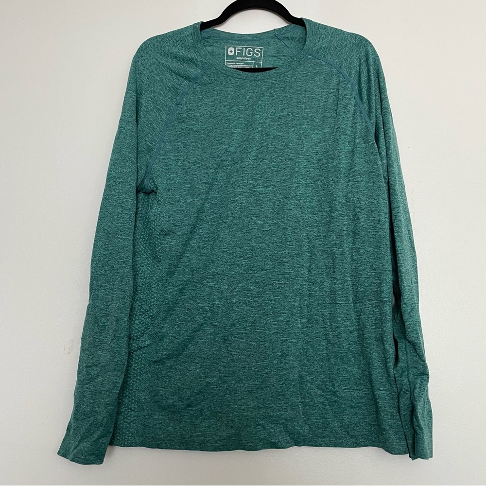 FIGS Men’s Makato Seamless Longsleeve Underscrub 1698 Size Large